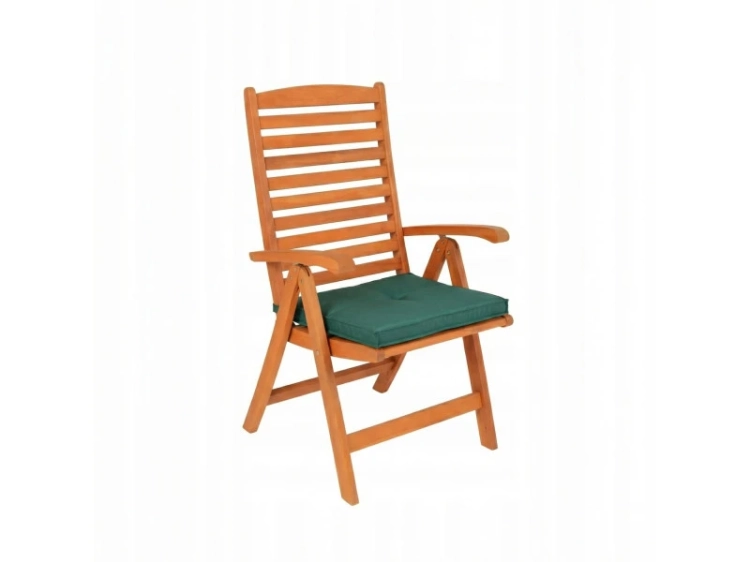Klapptisch Bradford (160x90 cm) + 6 Calgary Stühle sitz sitz green.webp