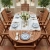 Gartenmöbel-Set aus Eukalyptusholz Ovaler Tisch Oldham + 6 Calgary Stühle mercurius Berlin.webp