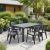 Gartenmöbel-Set Julie Großer Esstisch & 6 Gartenstühle – Graphit.webp