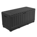 Gartenbox Kentwood 350L Wetterfeste Auflagenbox mit Sitzfunktion – Graphit.webp