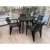 Balkon Gartenmöbel Set Lisa  4 Julia Sessel  Mercurius Shop.webp