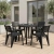 Balkon Gartenmöbel Set Lisa  4 Julia Sessel  Mercurius Shop Mercurius.webp