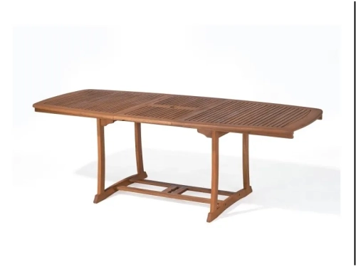 Ausziehtisch für Gartenmöbel Set Holz