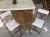 Bistro-Set Holz mit Auflagen Balkon 4