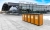 Mülltonnenbox HERAKLES III für 3 x 120 l Stahl/Holz – Bild 2