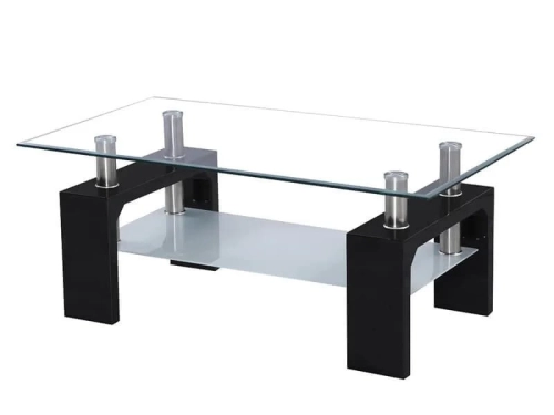 Couchtisch Glas Leon Black