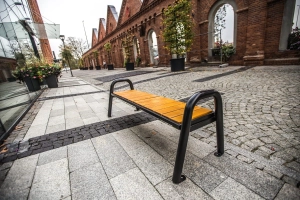 Parkbank Spartan Prestige ohne Rückenlehne