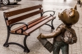 Kinderbank Ariel Farbe Teak