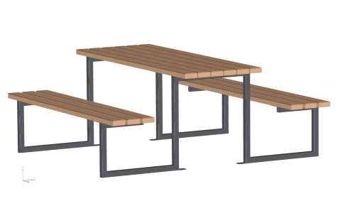 Tisch Atlas Farbe Teak