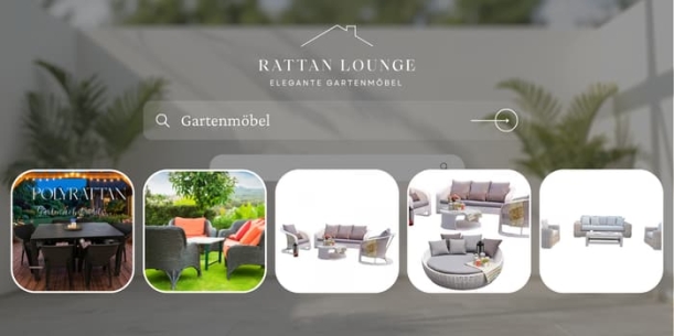 Rattan louge