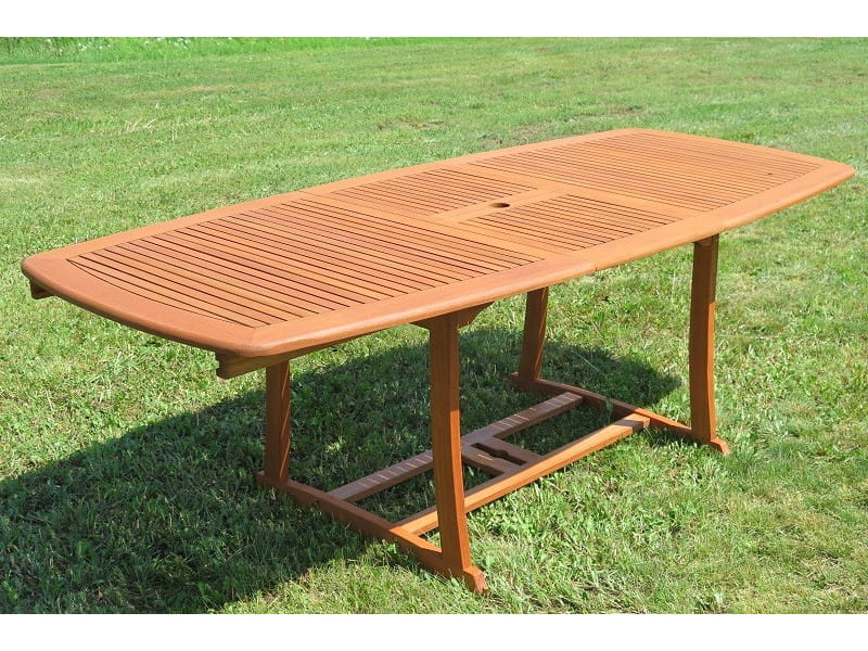Gartentisch PROVENCE ausziehbar Eukalyptusholz 2