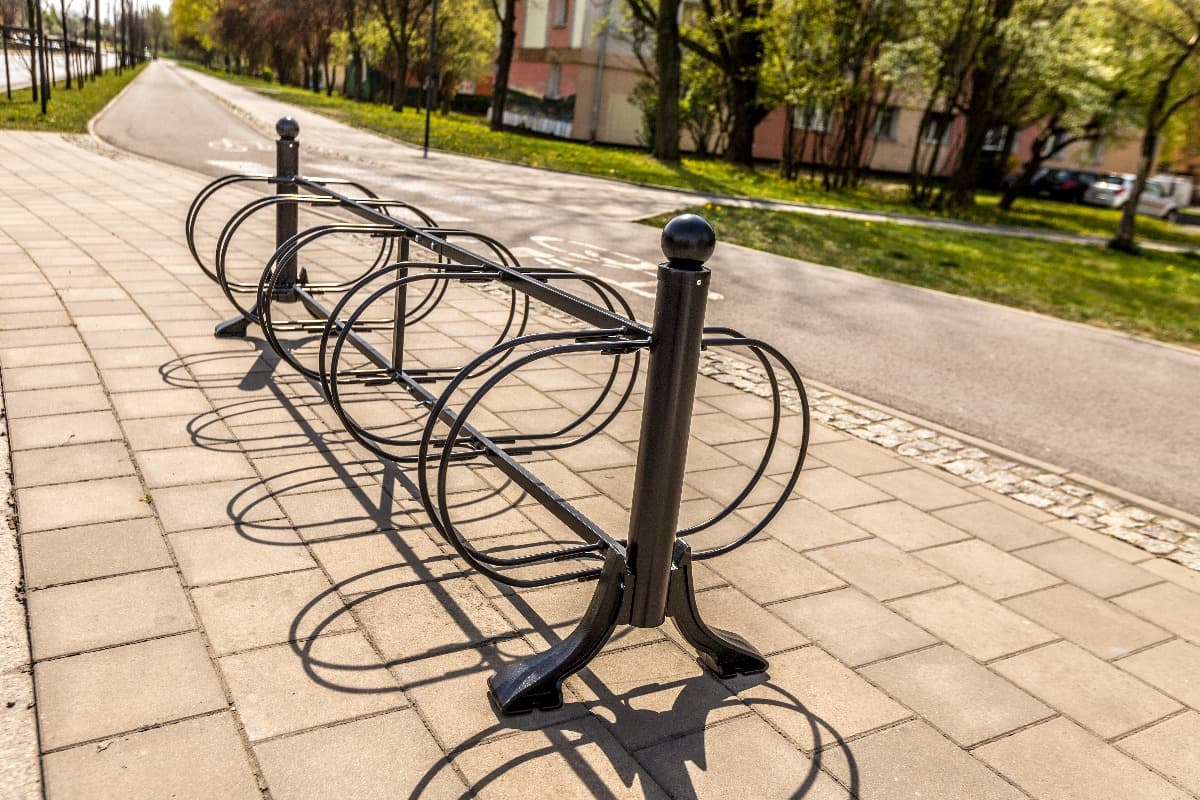 Fahrradstaender Lodz Stahl 10 Stellplaetze