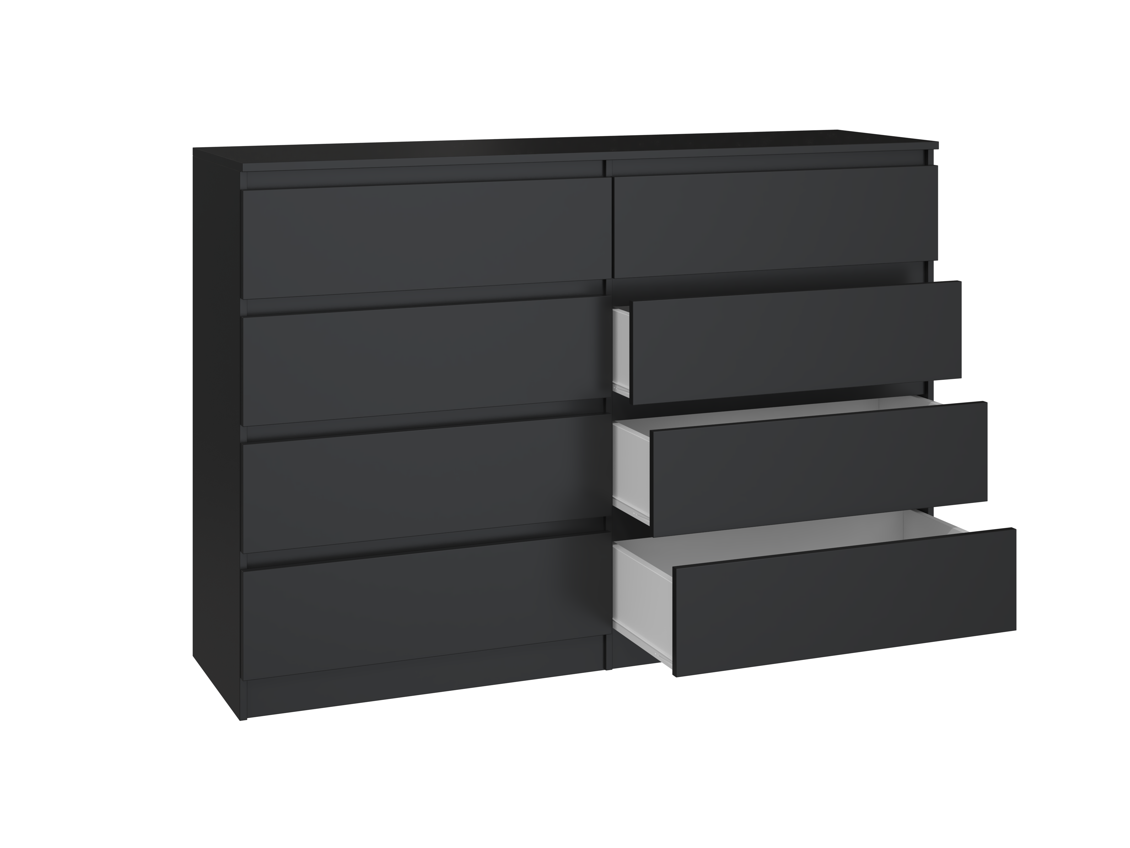 Kommode MALWA M8 140 schwarz 2