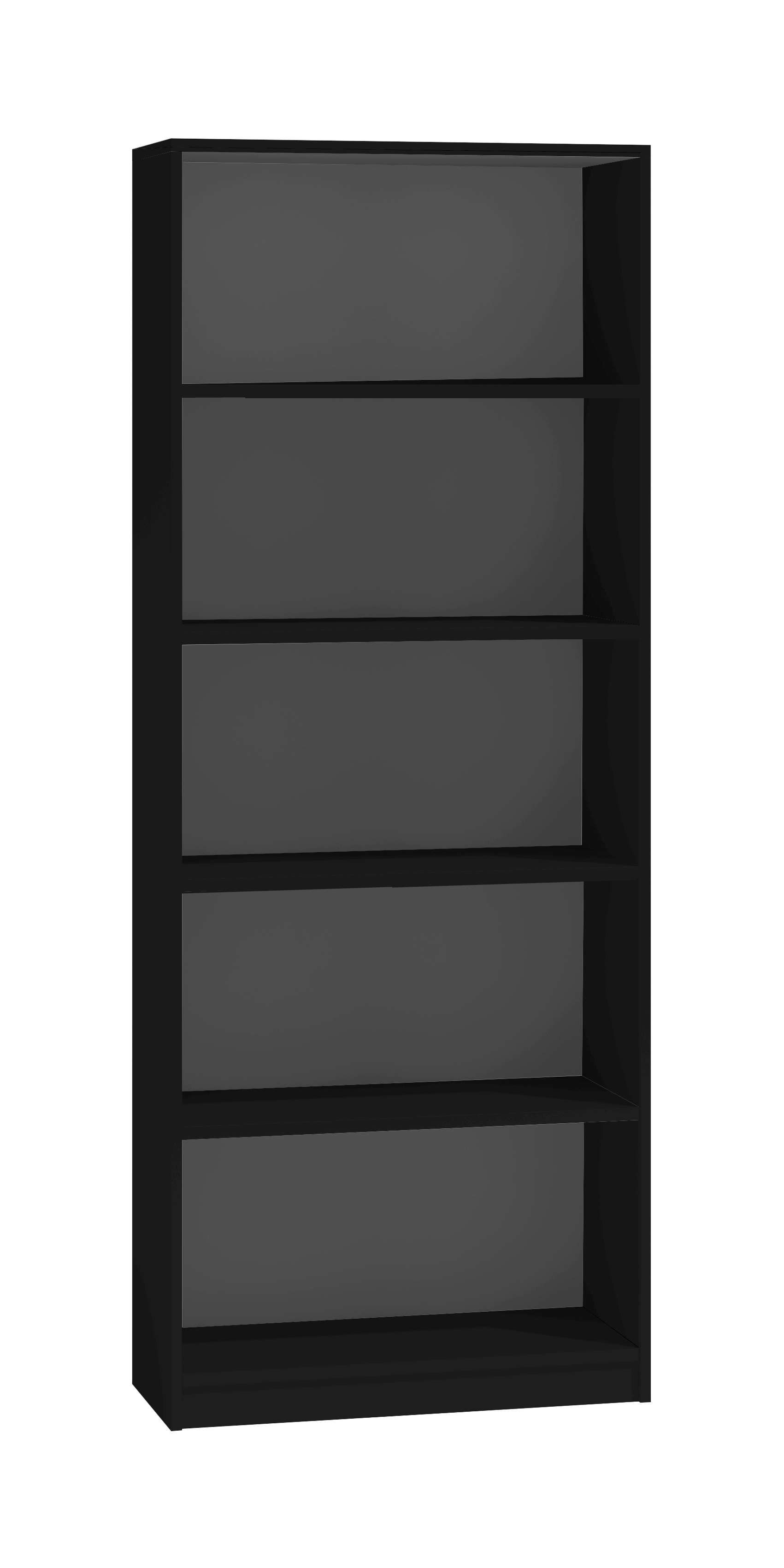 Buecherregal R60 schwarz 60 cm