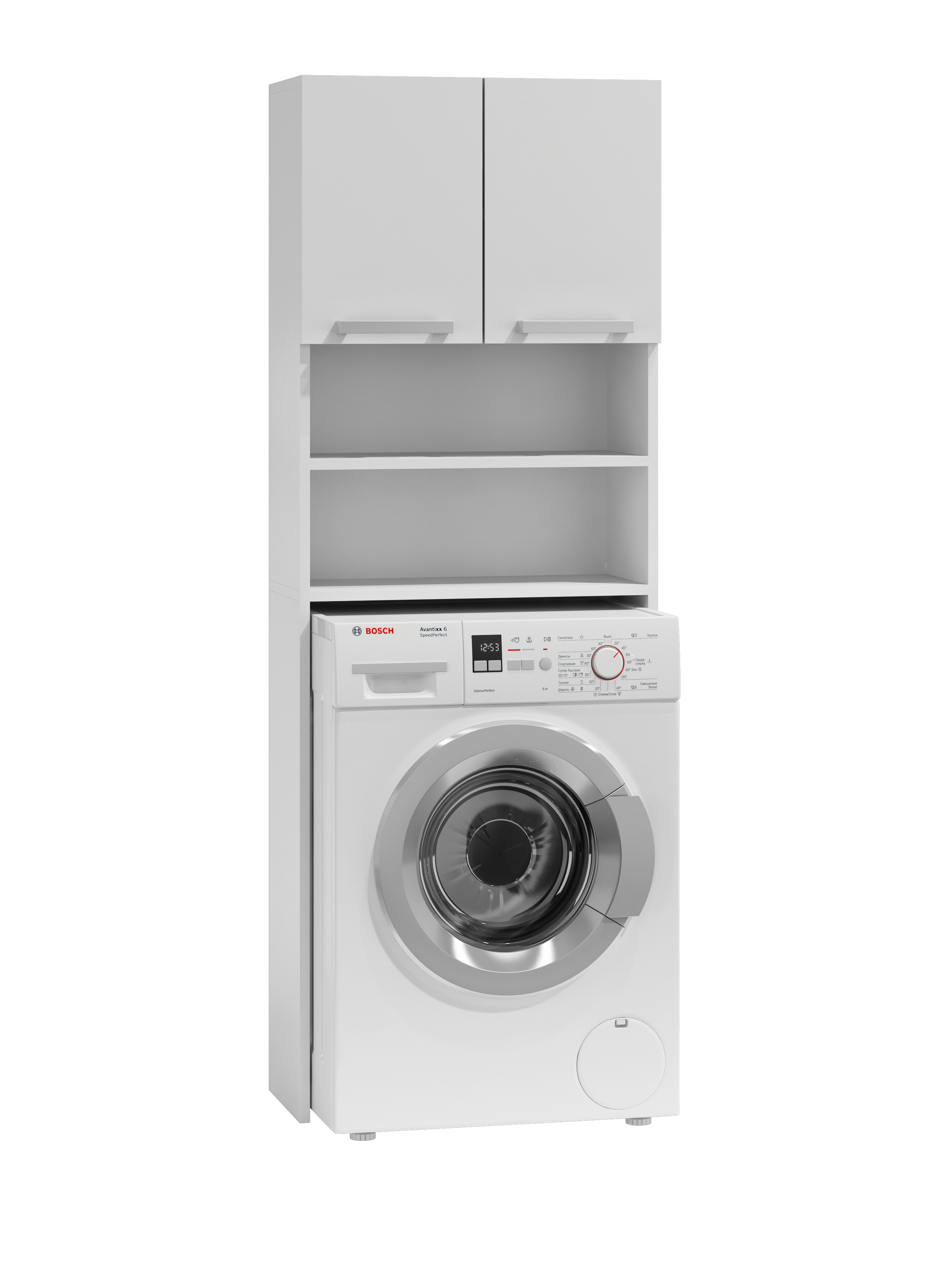 Badezimmerschrank POLA weiss Badsaeule