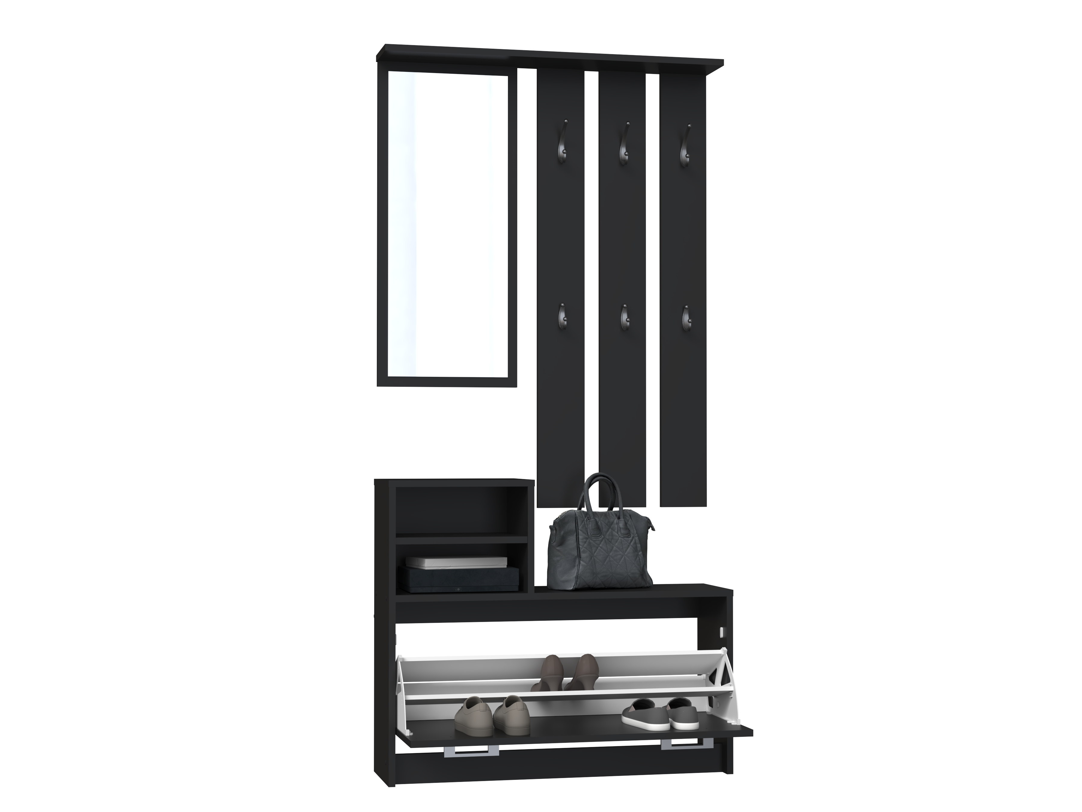 Flurgarderobe VERA schwarz 2