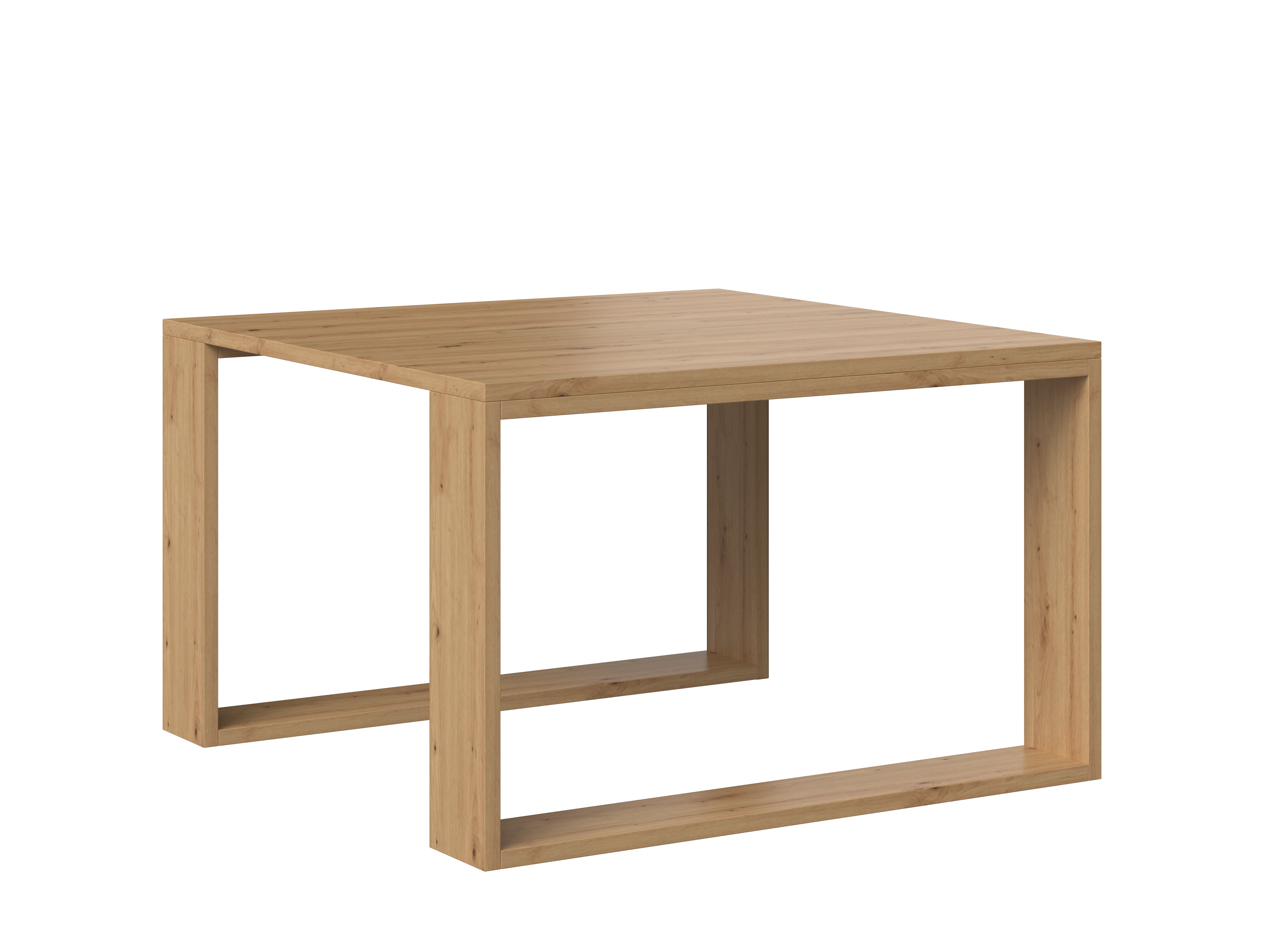 Mini Couchtisch LOFT Modern Artisan Eiche