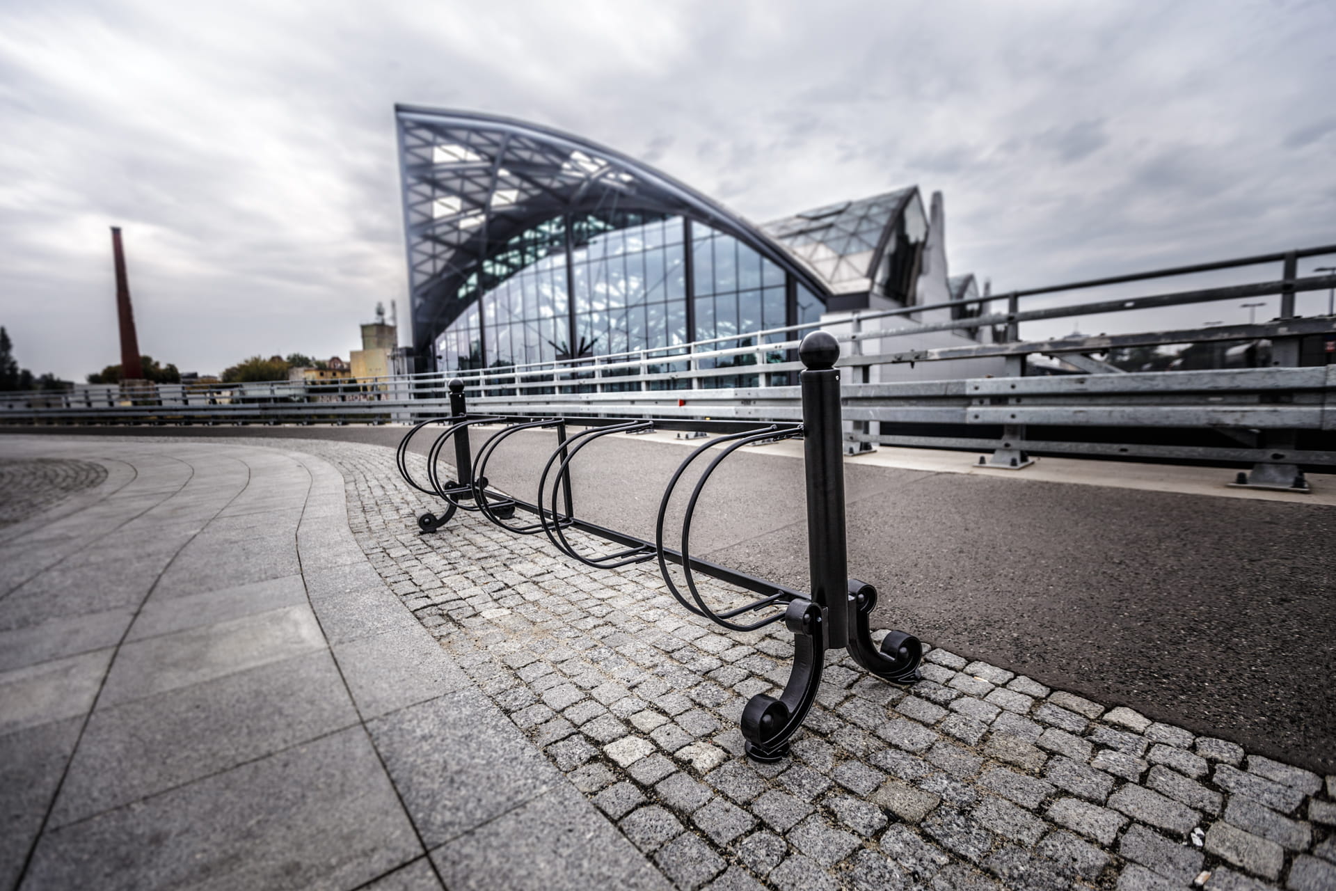 Fahrradstaender Prag Stahl 5 Stellplaetze